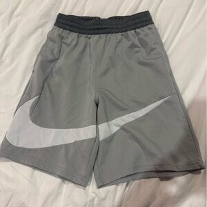 Boys Nike Dri-FIT Charcoal Shorts